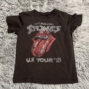 The Rolling Stones Kids Brown and Red U.S. Tour '78 Tee